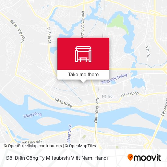 Đối Diện Công Ty Mitsubishi Việt Nam map