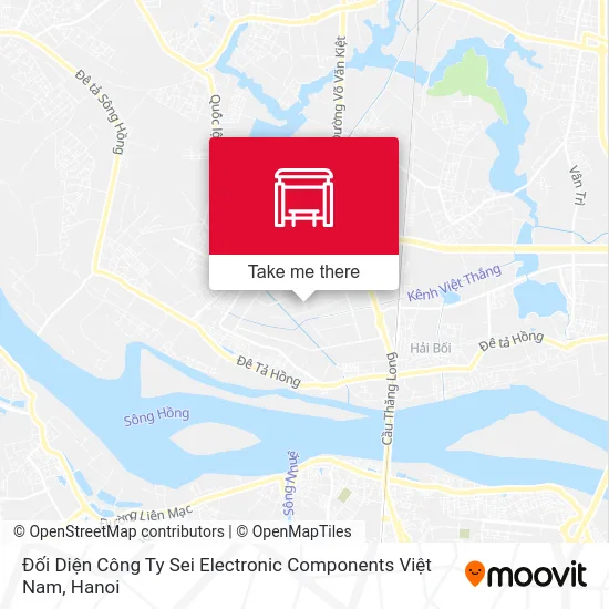 Đối Diện Công Ty Sei Electronic Components Việt Nam map
