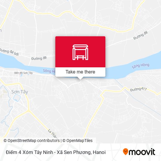 Điếm 4 Xóm Tây Ninh - Xã Sen Phương map