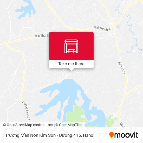 Trường Mần Non Kim Sơn - Đường 416 map