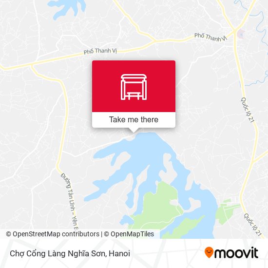 Chợ Cổng Làng Nghĩa Sơn map