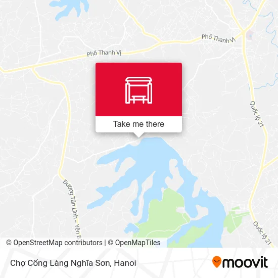 Chợ Cổng Làng Nghĩa Sơn map