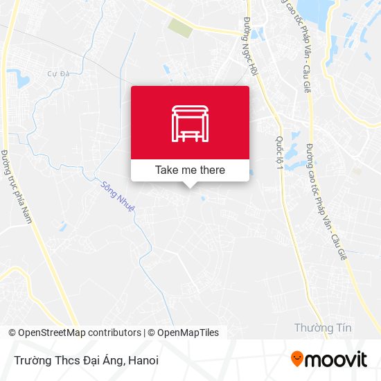 Trường Thcs  Đại Áng map