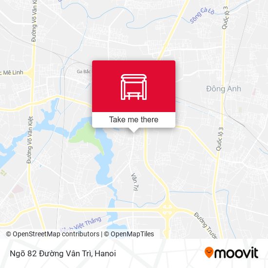 Ngõ 82 Đường Vân Trì map