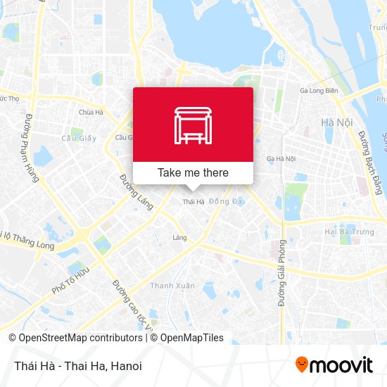 Thái Hà - Thai Ha map
