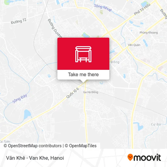 Văn Khê - Van Khe map