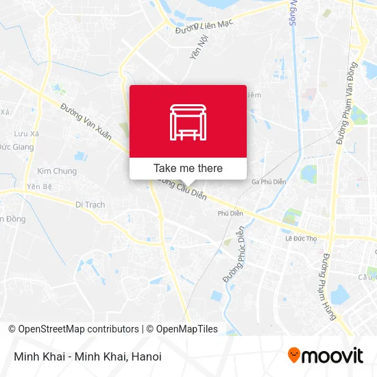 Minh Khai - Minh Khai map