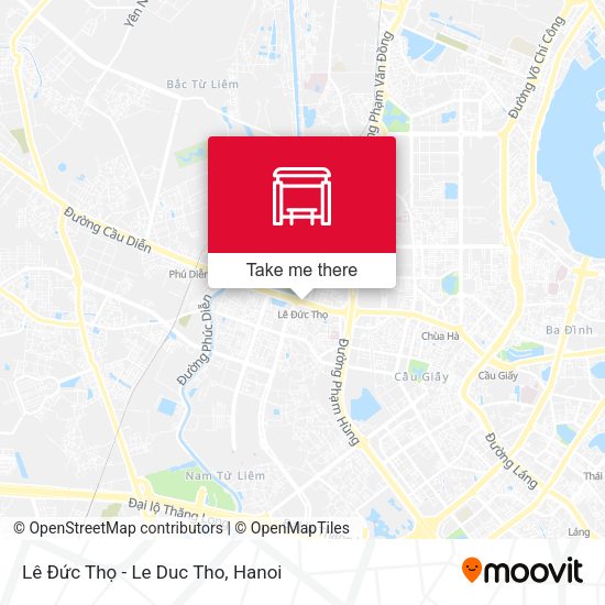 Lê Đức Thọ - Le Duc Tho map