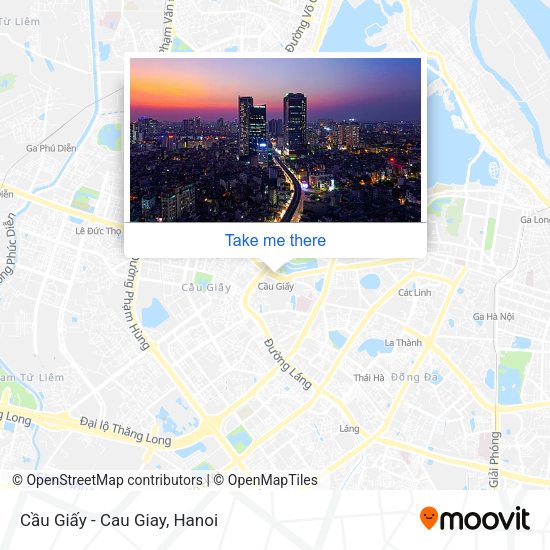 Cầu Giấy - Cau Giay map