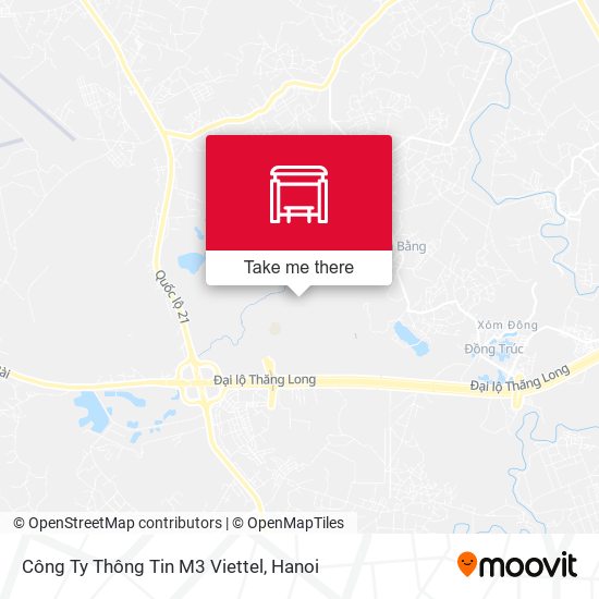 Công Ty Thông Tin M3 Viettel map