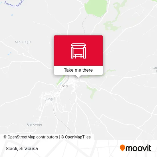 Scicli map