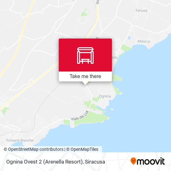 Ognina Ovest 2 (Arenella Resort) map