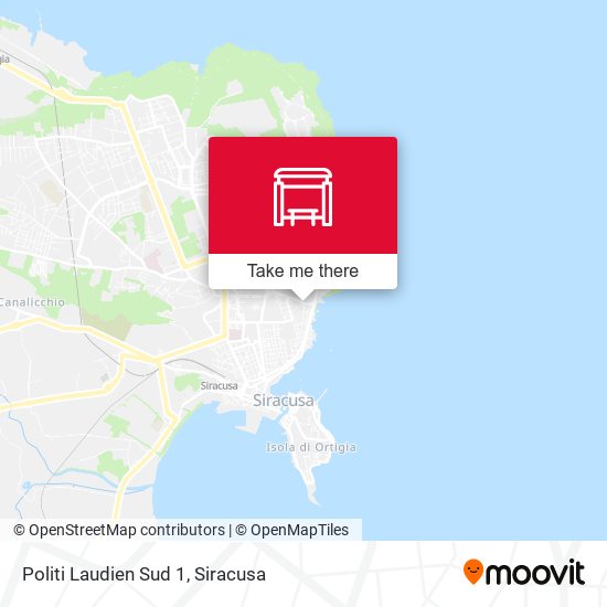 Politi Laudien Sud 1 map