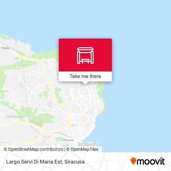 Largo Servi Di Maria Est map