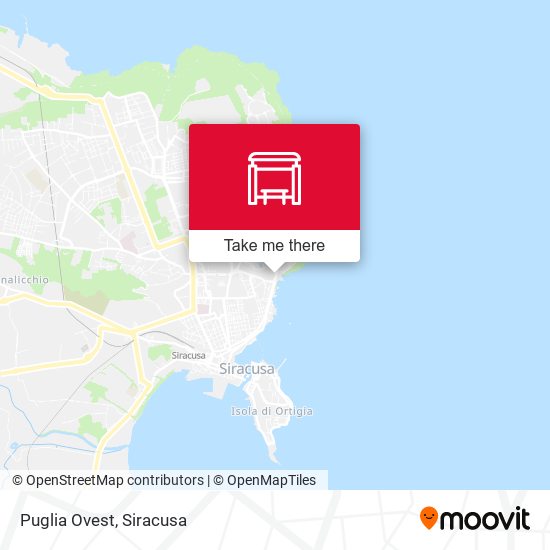 Puglia Ovest map