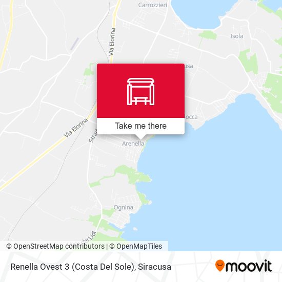 Renella Ovest 3 (Costa Del Sole) map