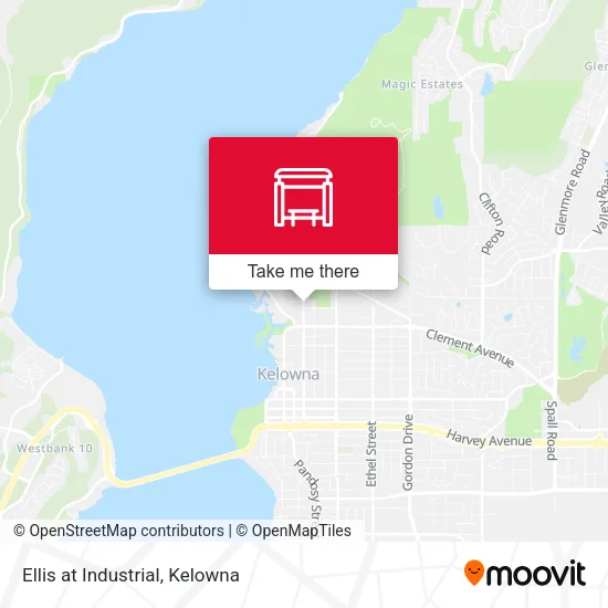 Ellis at Industrial map