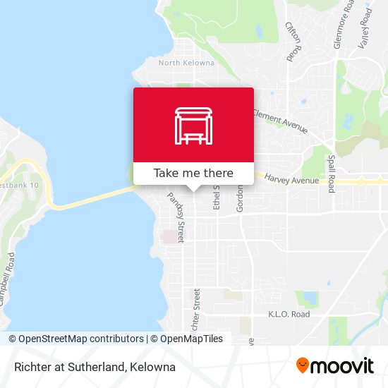 Richter at Sutherland map
