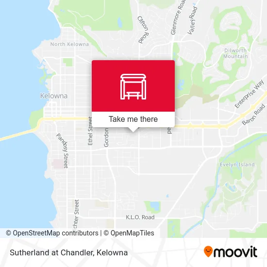 Sutherland at Chandler map