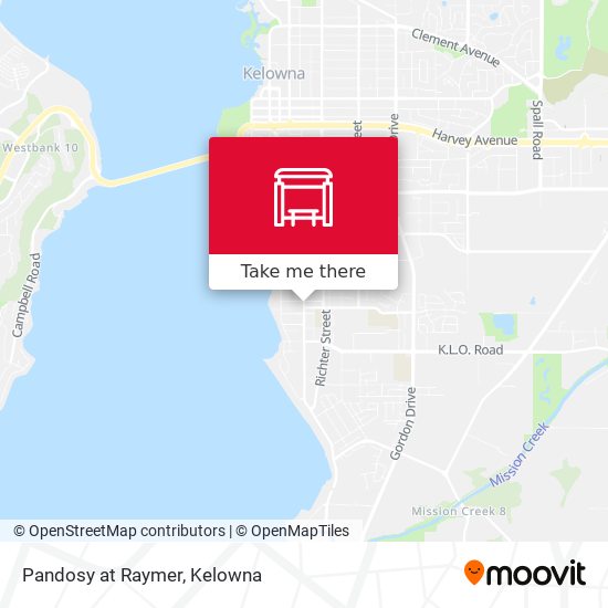 Pandosy at Raymer plan