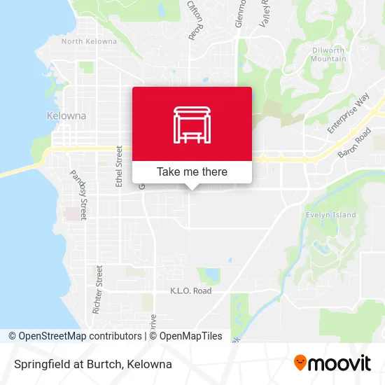 Springfield at Burtch map