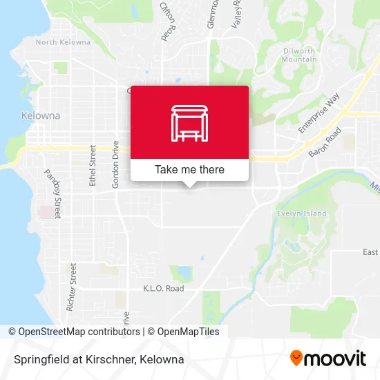 Springfield at Kirschner map