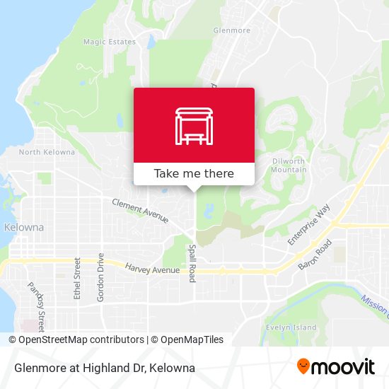 Glenmore at Highland Dr map