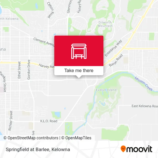 Springfield at Barlee map