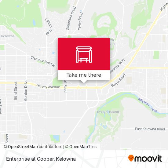 Enterprise at Cooper map