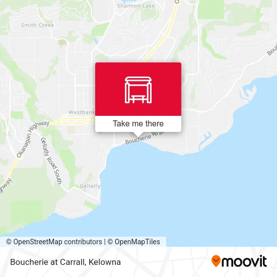 Boucherie at Carrall map
