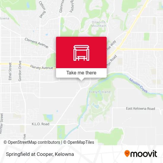 Springfield at Cooper map