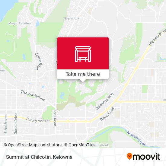 Summit at Chilcotin map