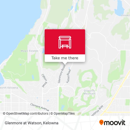 Glenmore at Watson map