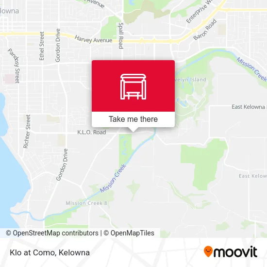 Klo at Como map