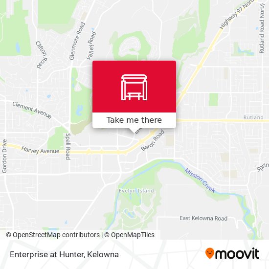 Enterprise at Hunter map