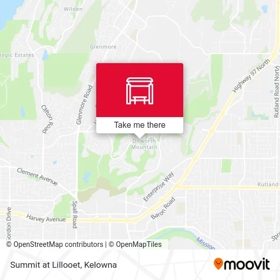 Summit at Lillooet map