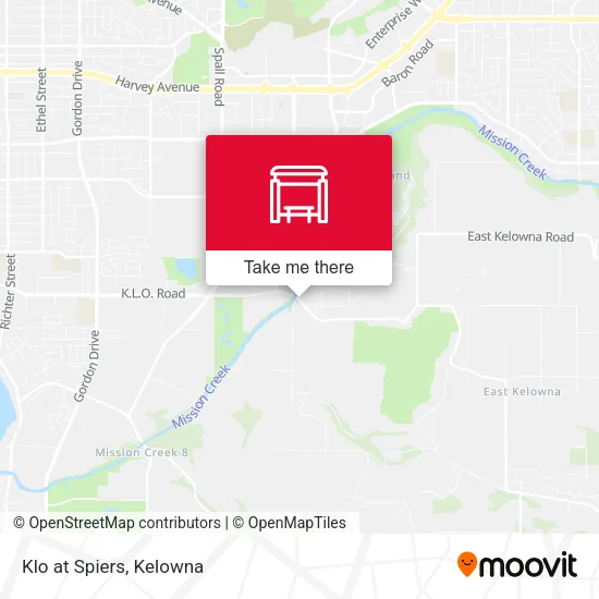 Klo at Spiers map