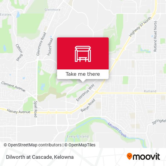 Dilworth at Cascade map