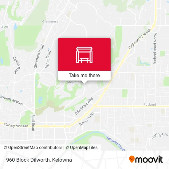 960 Block Dilworth map