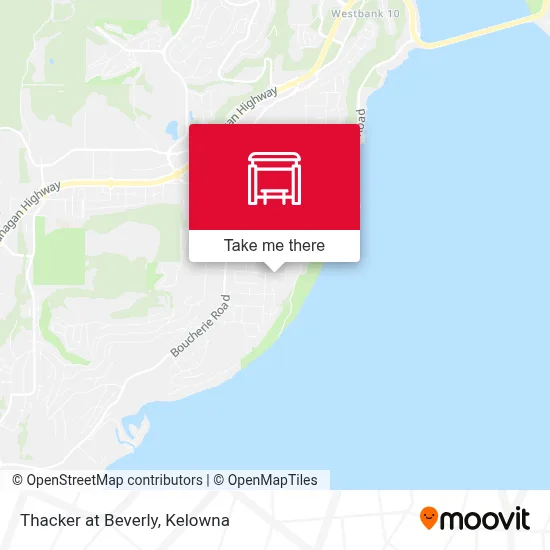 Thacker at Beverly map