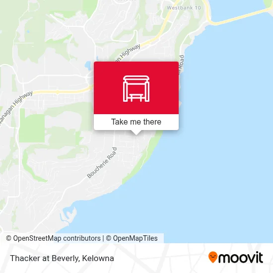 Thacker at Beverly map