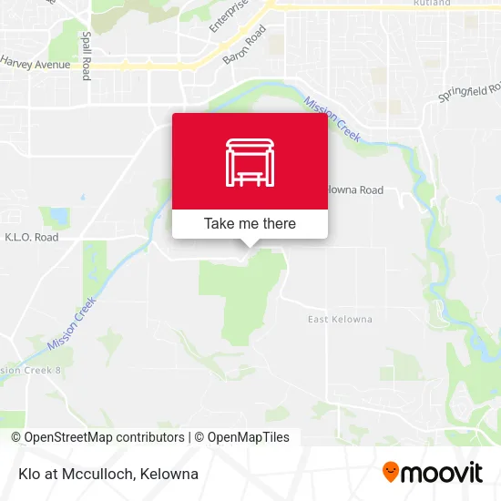 Klo at Mcculloch map