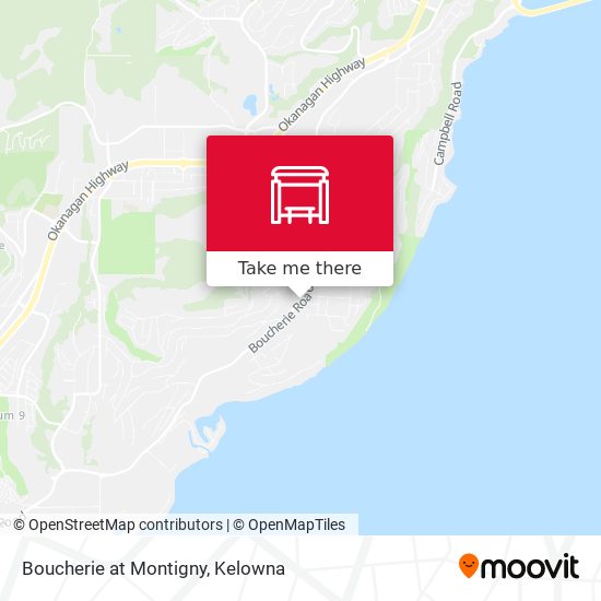 Boucherie at Montigny map