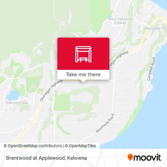 Brentwood at Applewood map