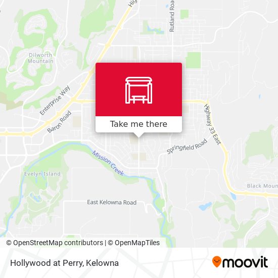 Hollywood at Perry map