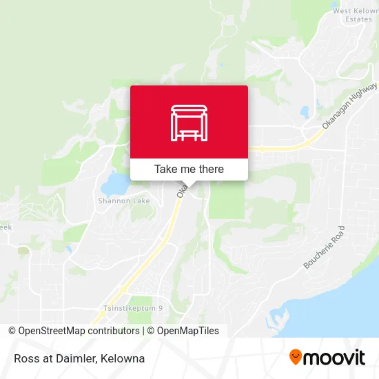 Ross at Daimler map