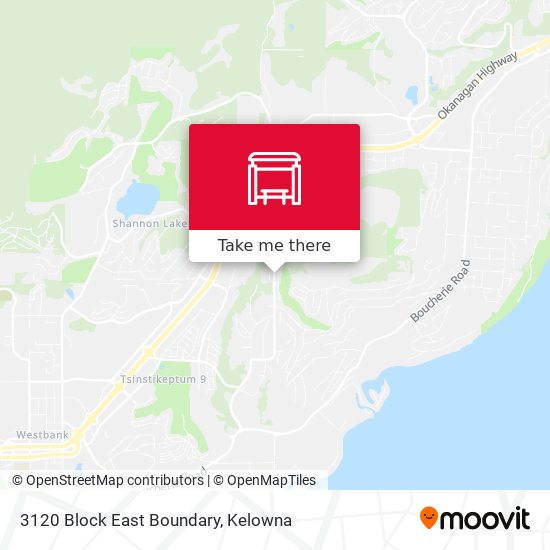 3120 Block East Boundary map