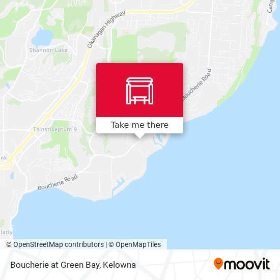 Boucherie at Green Bay plan