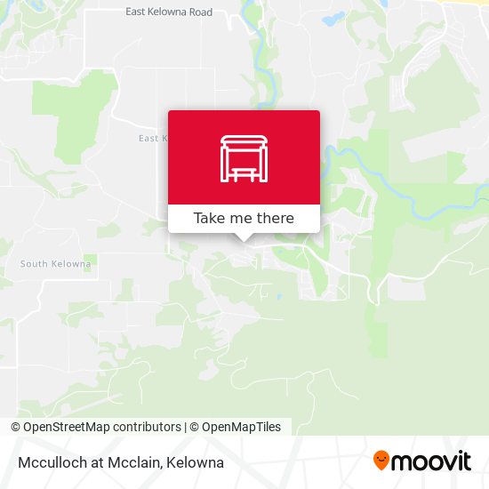 Mcculloch at Mcclain map