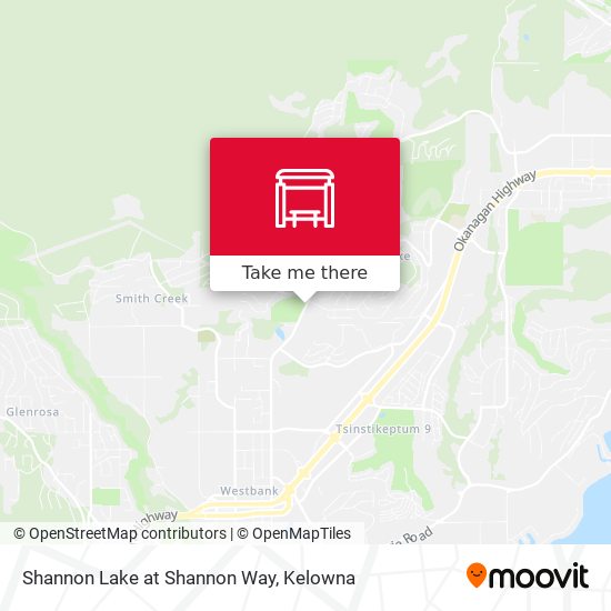 Shannon Lake at Shannon Way map